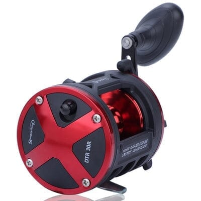 Carretilha de Pesca Perfil Alto - 25kg Max Drag 3+1 Rolamentos Sougayilang