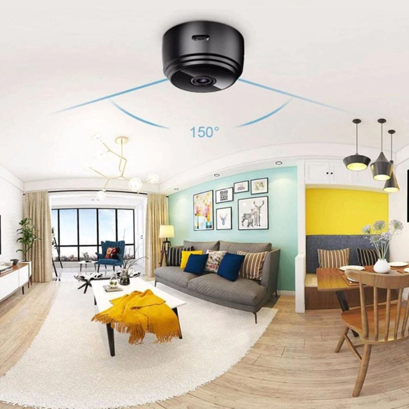 Mini Câmera Magnética HomeSafety Wifi FullHD Original