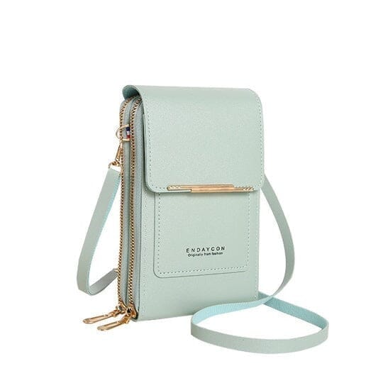 Bolsa Porta Celular Crossbody de Couro Legítimo